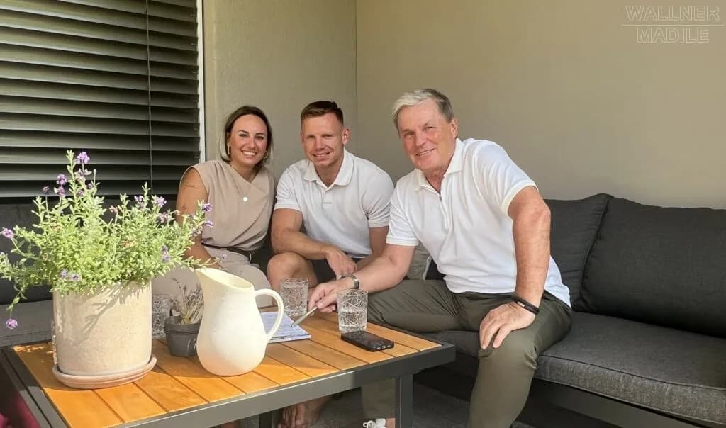 Wallner & Madile im Gespräch mit Fr. Markelic und Hr. Freissegger